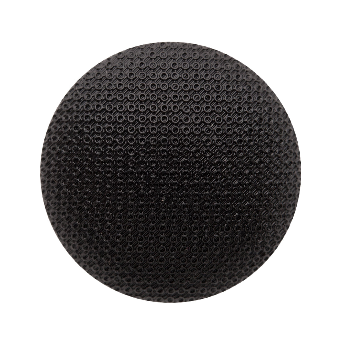 Italian Black Textured Shank Back Button - 44L/28mm