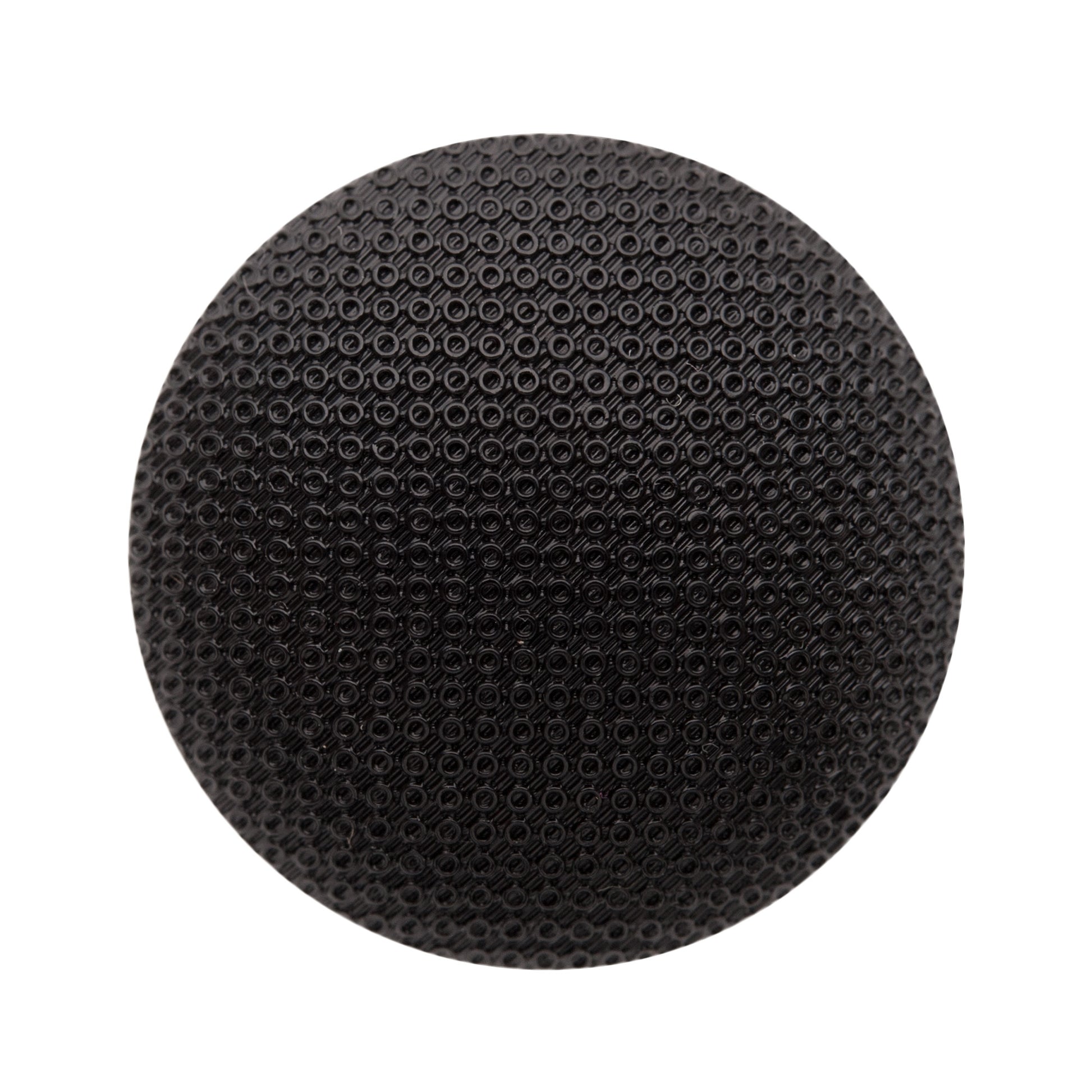 Italian Black Textured Shank Back Button - 44L/28mm