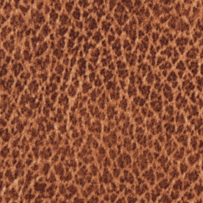 Faux Buffalo Leather Printed Micro-Polyester and Cotton Blend - Detail