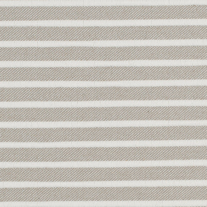 Spanish Beige/White Striped Polyester Blended Woven Detail