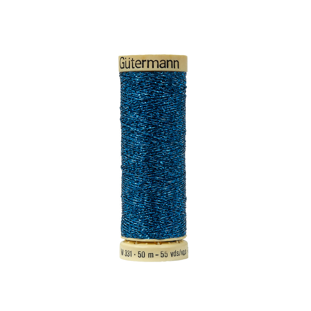315 Cornflower 50m Gutermann Metallic Effect Thread
