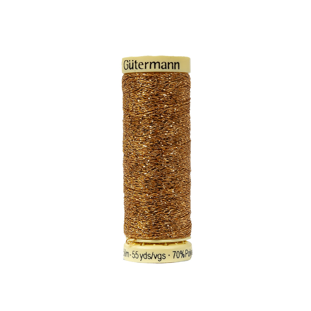 036 Copper 50m Gutermann Metallic Effect Thread