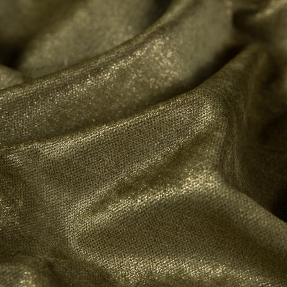 Short Pile Glade Metallic Polyester Blended Velvet - Detail