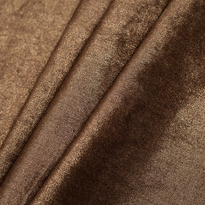 Short Pile Lichen Metallic Polyester Blended Velvet - Folded