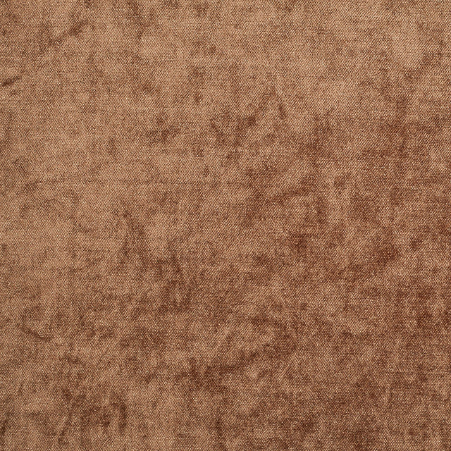 Short Pile Cocoa Metallic Polyester Blended Velvet