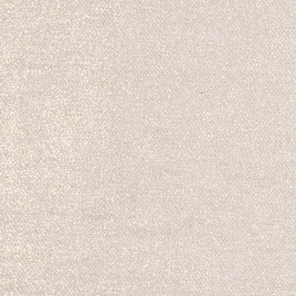 Short Pile Ivory Metallic Polyester Blended Velvet - Detail