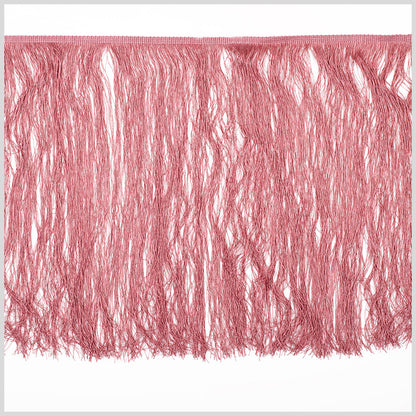 16 European Dusty Rose Chainette Fringe Trim