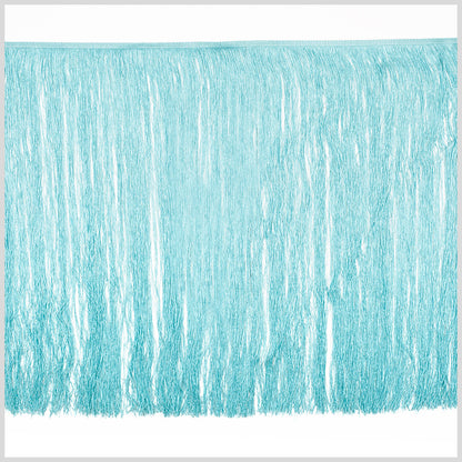 24 European Tiffany Blue Chainette Fringe Trim