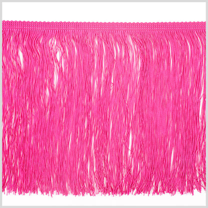 8 European Magenta Chainette Fringe Trim