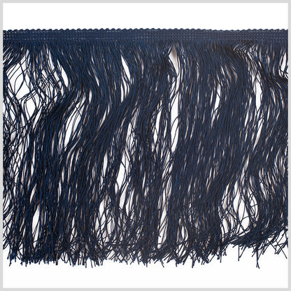 8 European Dark Navy Chainette Fringe Trim