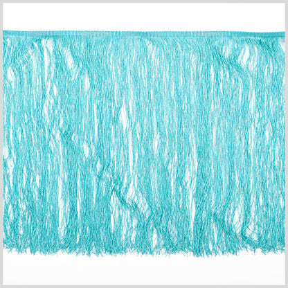 16 European Aqua Chainette Fringe Trim
