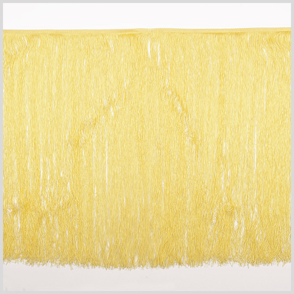 24 European Yellow Chainette Fringe Trim