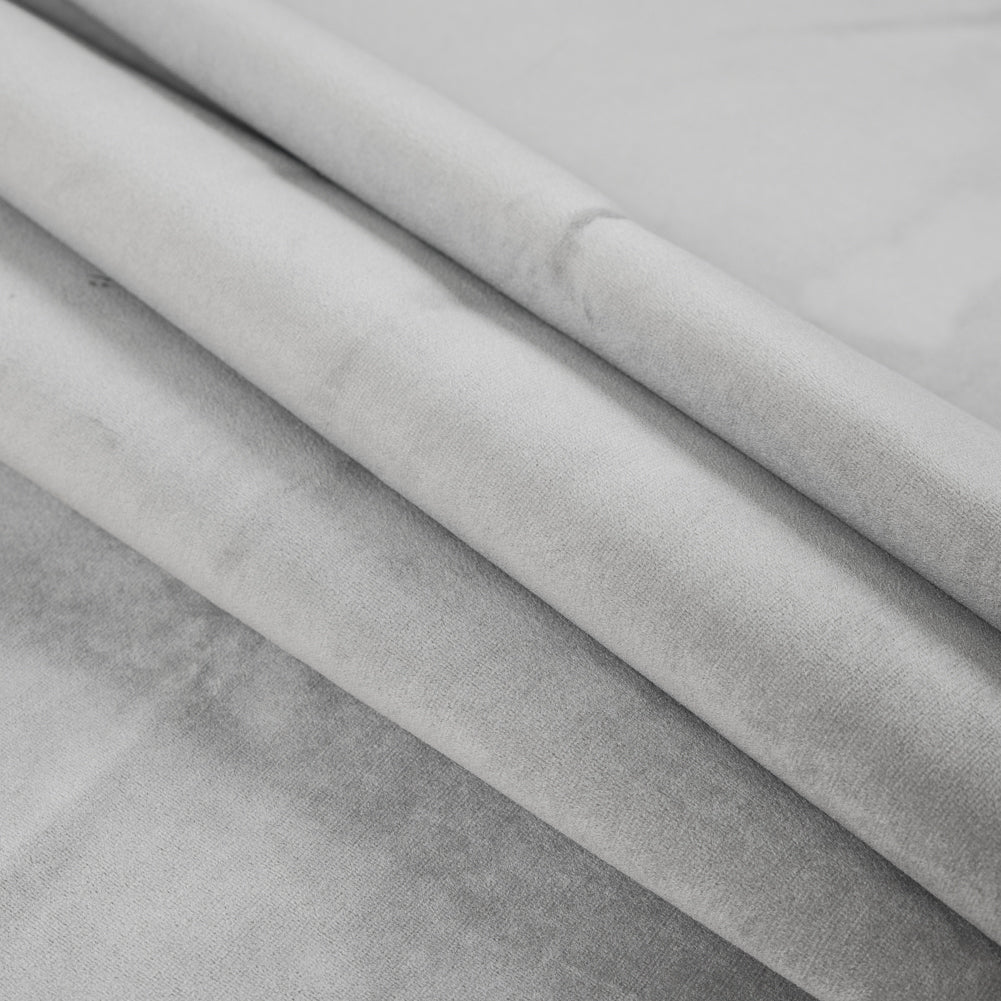 Dove Polyester Velvet Folded