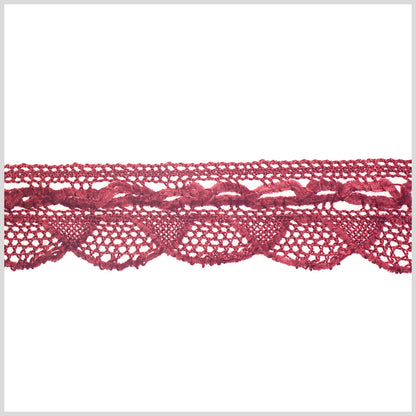 1.5" European Red Crochet Trim