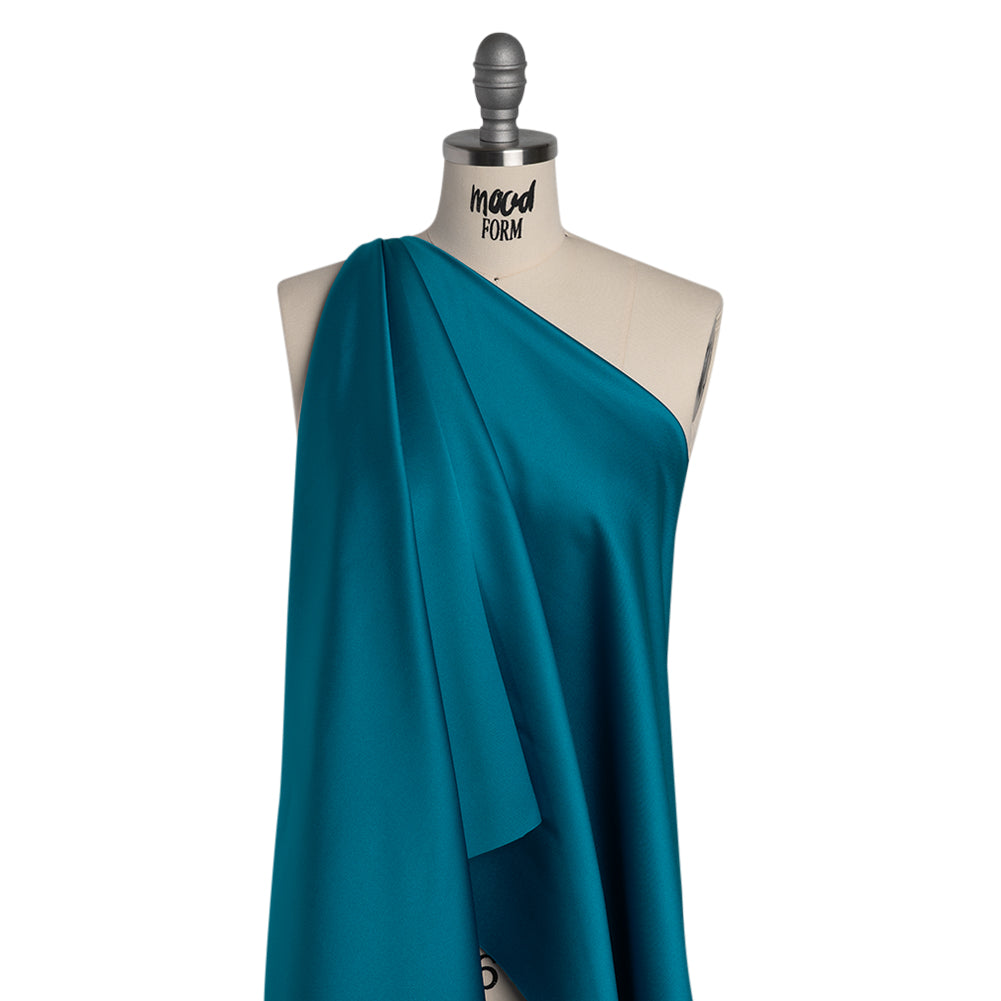 Polyester Satin - Constellation Blue - Reverie Collection - Drape