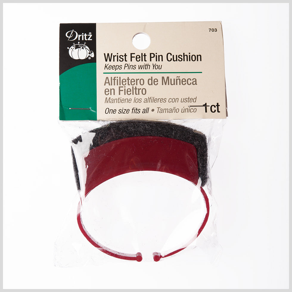 Dritz Red Wrist Felt Pin Cushion