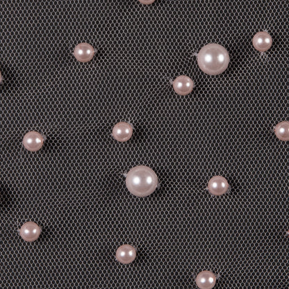 Fancy Cradle Pink Pearled Mesh/Lace - Full