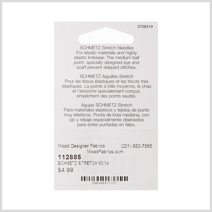 Schmetz Stretch Needles Size 90/14 - Detail