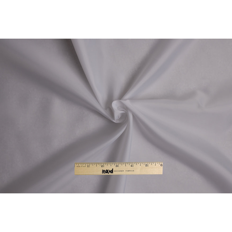 White Polyester Lining - Folded