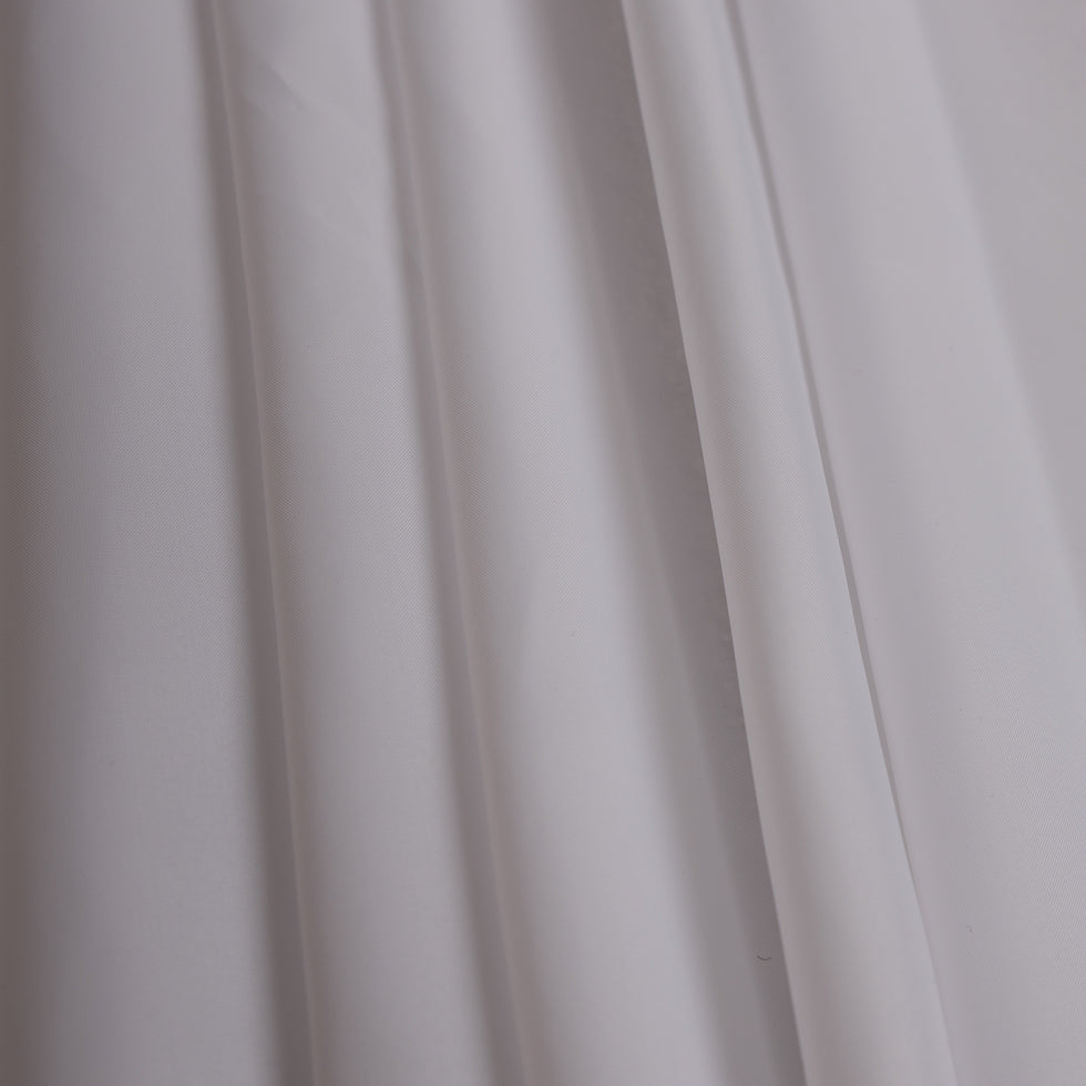 White Polyester Lining - Detail