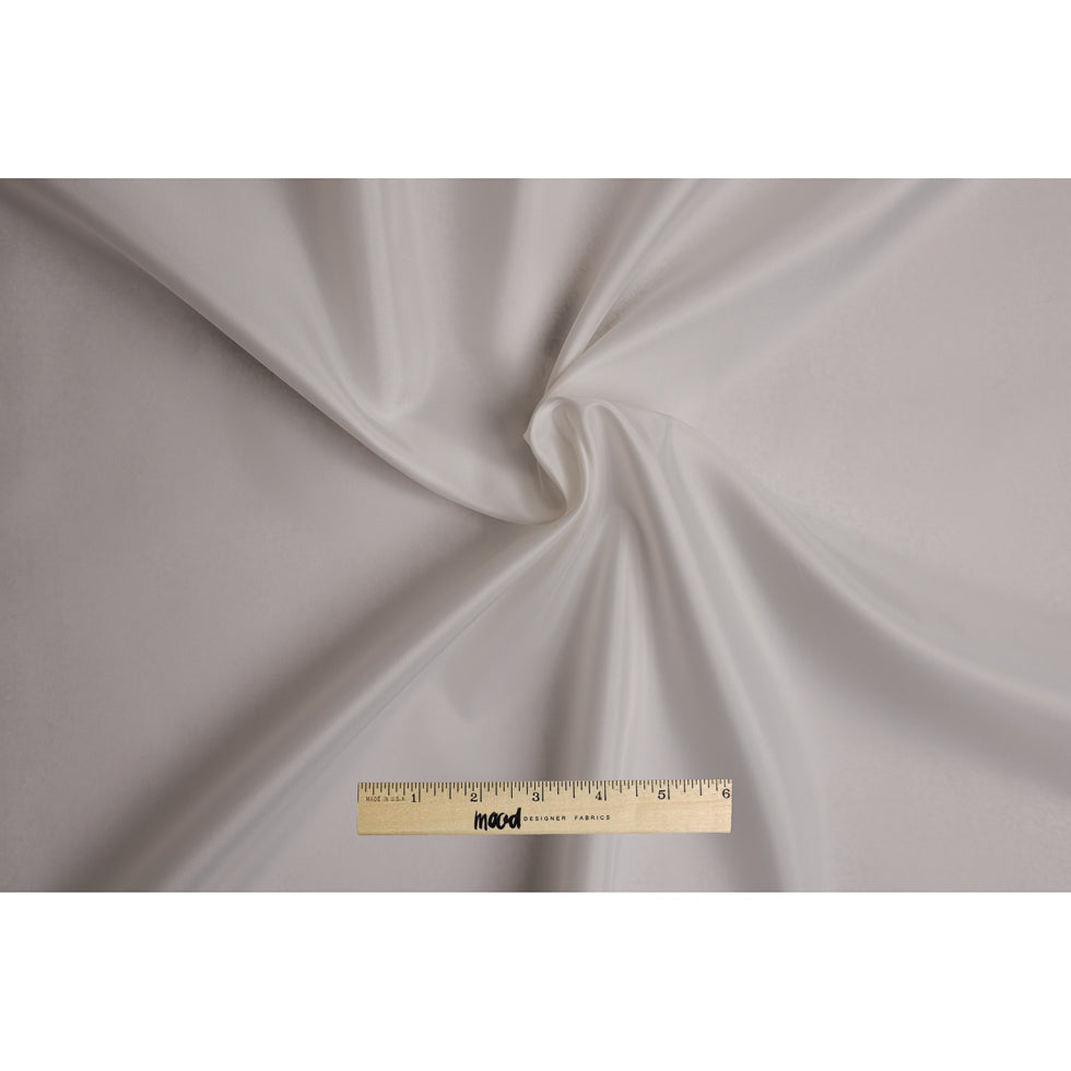 Ivory Polyester Lining - Folded