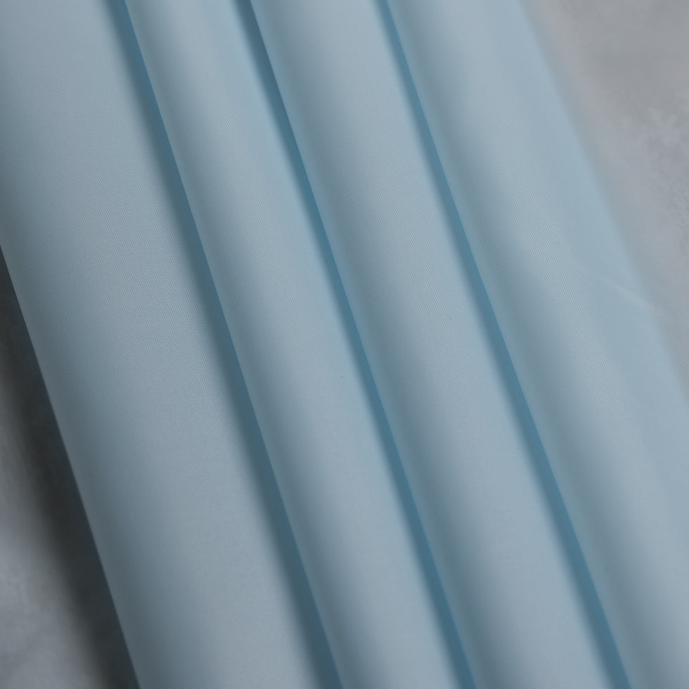 Sky Blue Polyester Lining - Detail