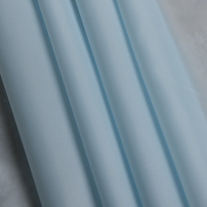 Sky Blue Polyester Lining - Detail