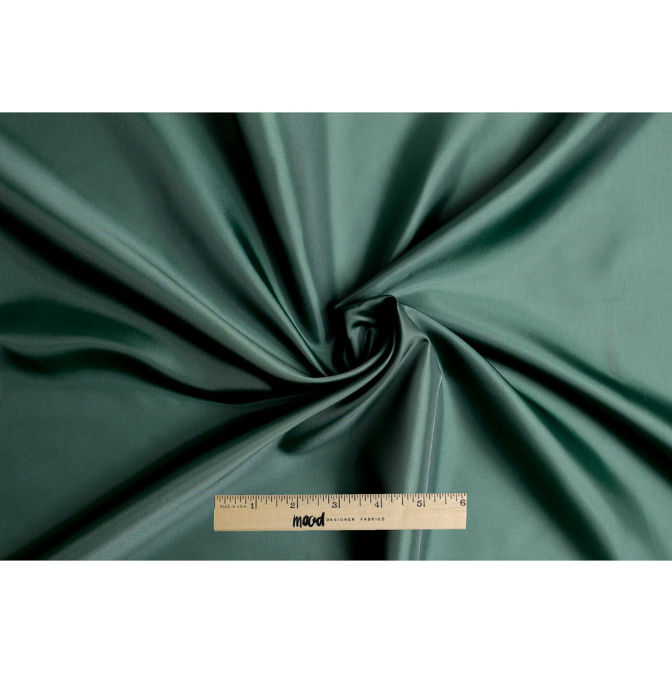 Polyester Lining Fabric - Forest Green - Margot Collection Folded