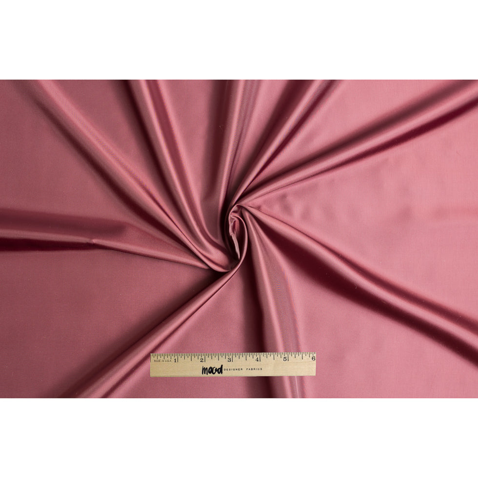 Burgundy Polyester Lining - Folded