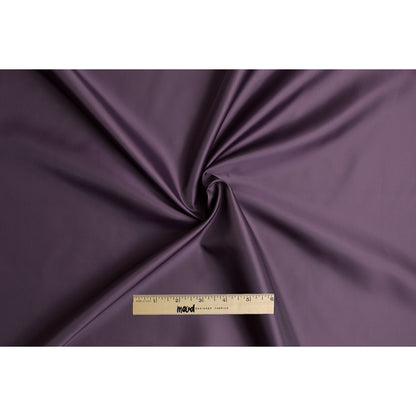 Eggplant Polyester Lining - Folded