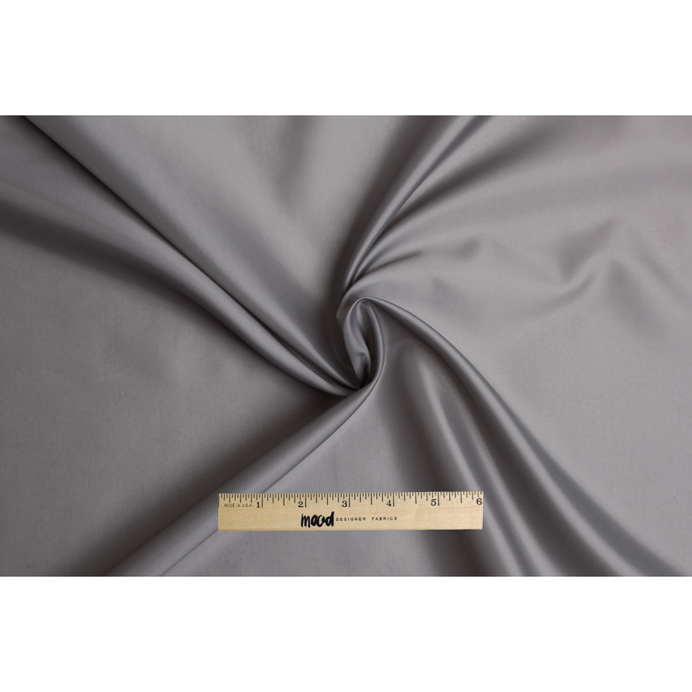Polyester Lining Fabric - Medium Gray - Margot Collection Folded