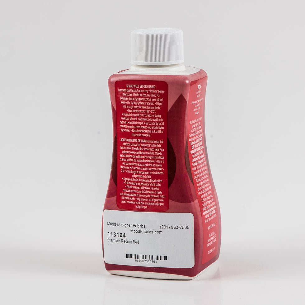 Rit DyeMore Racing Red Synthetic Fiber Dye - Detail