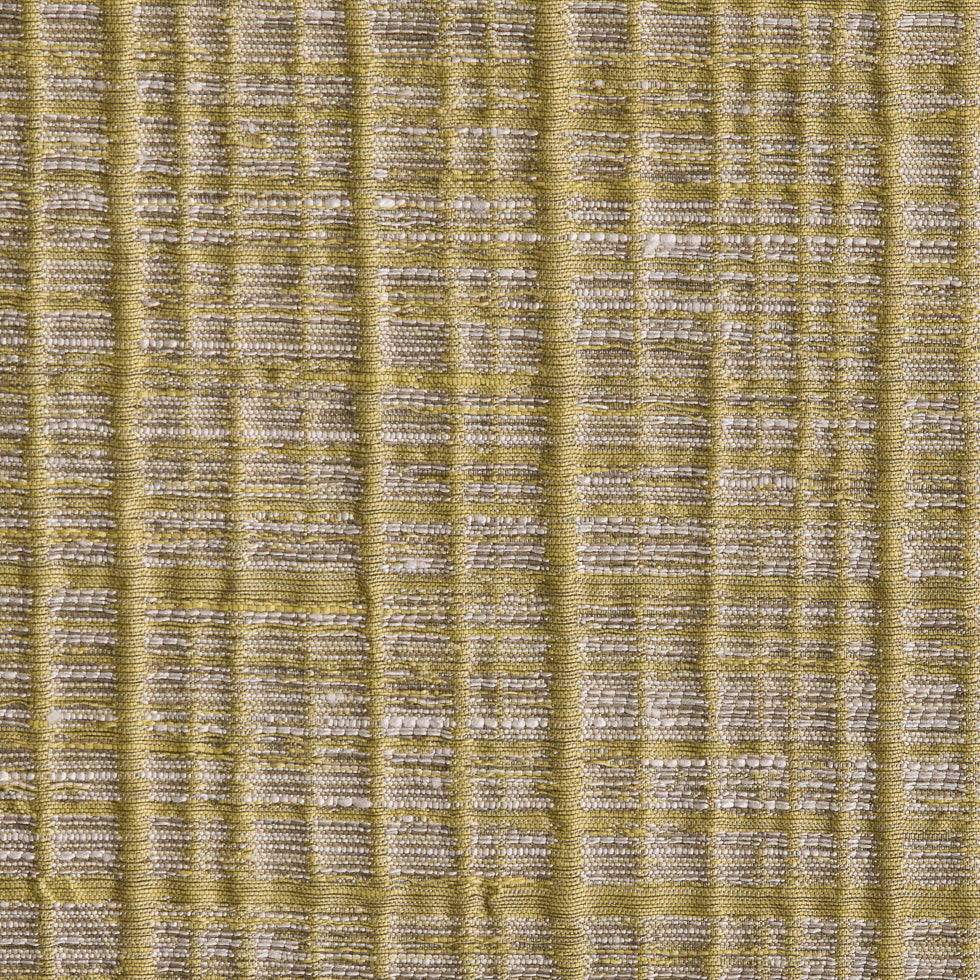 Apple Textured Grid Blended Linen Woven