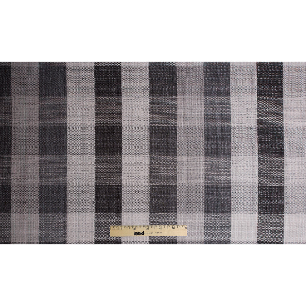 Gray Buffalo Checks Blended Woven Full