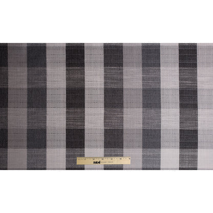 Gray Buffalo Checks Blended Woven Full