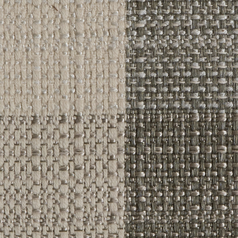 Stone Buffalo Checks Blended Woven - Detail