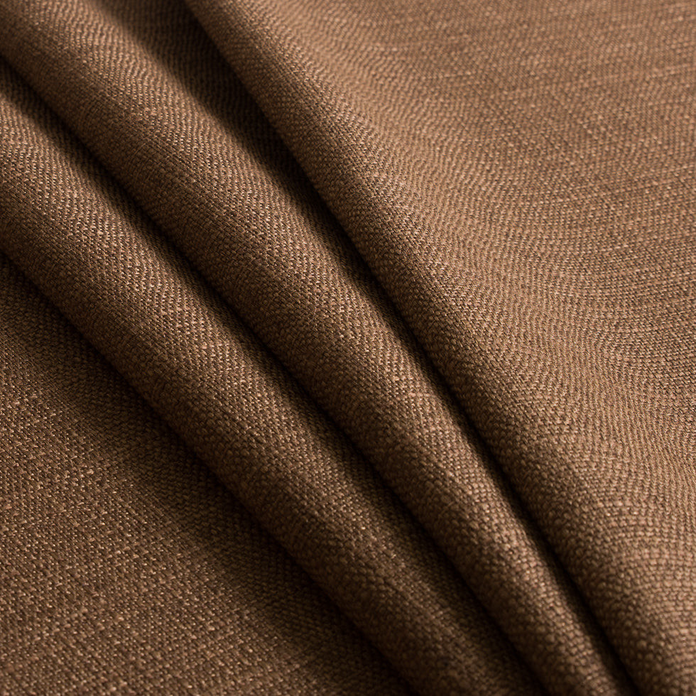 Almond Polyester-Viscose Woven - Folded