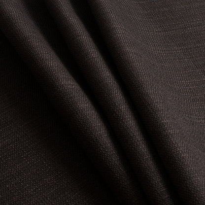 Charcoal Polyester-Viscose Woven - Folded