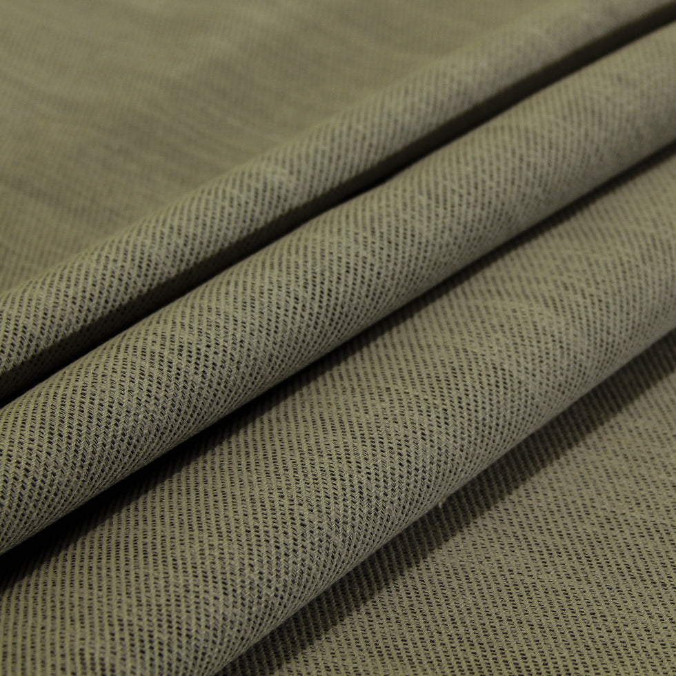 Silver Cotton Blended Serge Twill Folded