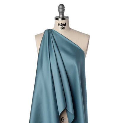 Polyester Satin - Bluestone - Reverie Collection Drape