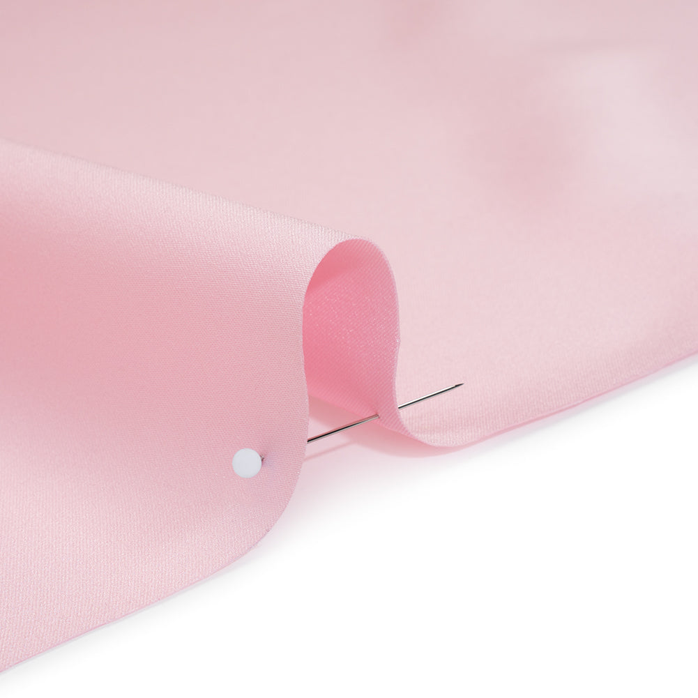 Polyester Satin - Powder Puff Pink - Reverie Collection - Detail
