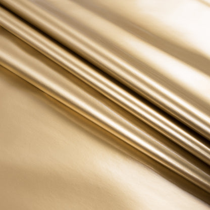 Flynn Gold Glossy Stretch Imitation Latex Detail