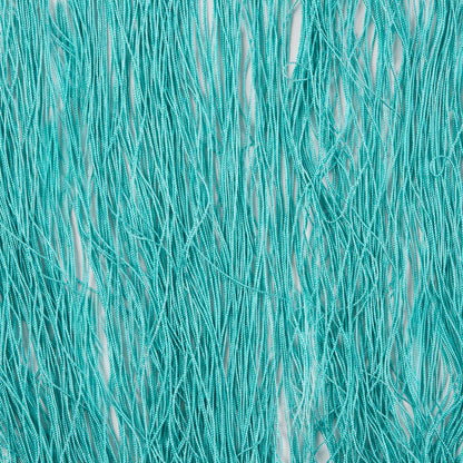 European Teal Chainette Fringe Trim - 24 - Detail