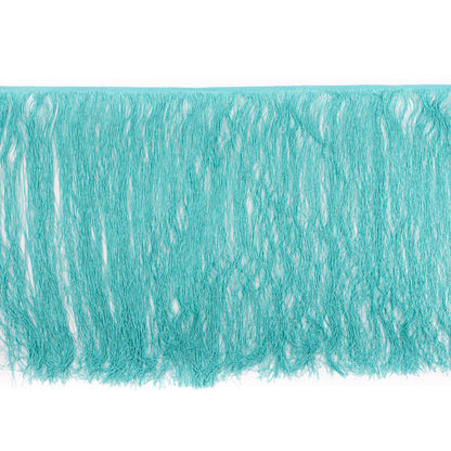 European Teal Chainette Fringe Trim - 24
