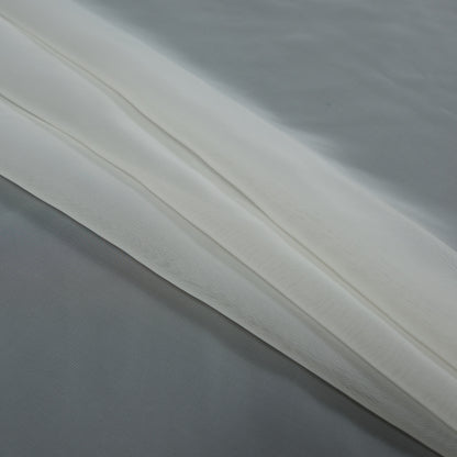 Oyster Polyester Chiffon - Detail