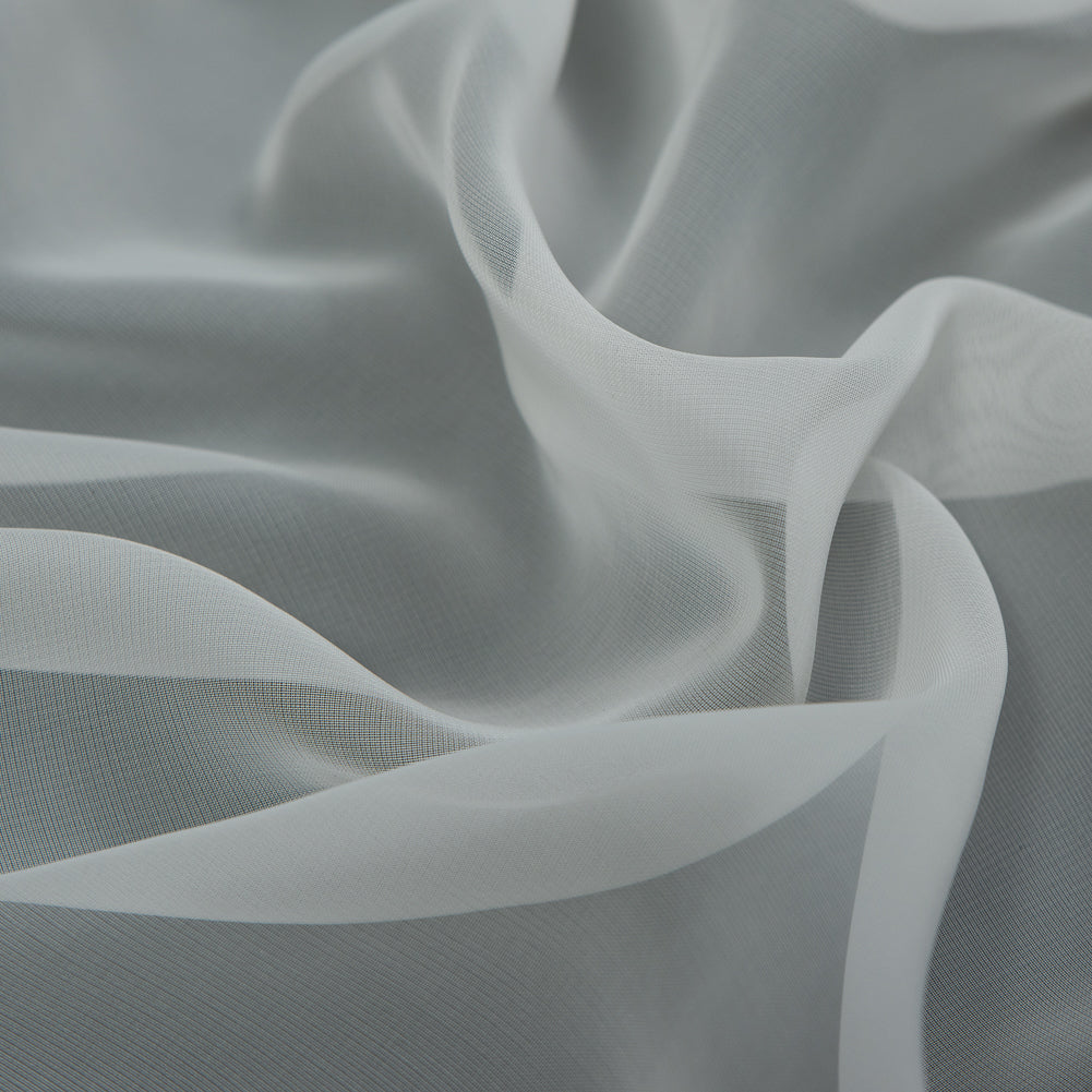 Oyster Polyester Chiffon - Full