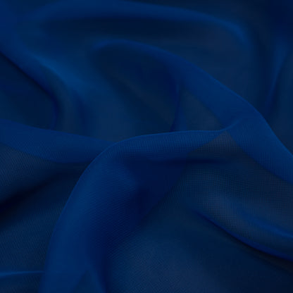 Polyester Chiffon - Deep Royal - Regina Collection Full