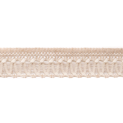 Beige Crochet Trim - 2.25"
