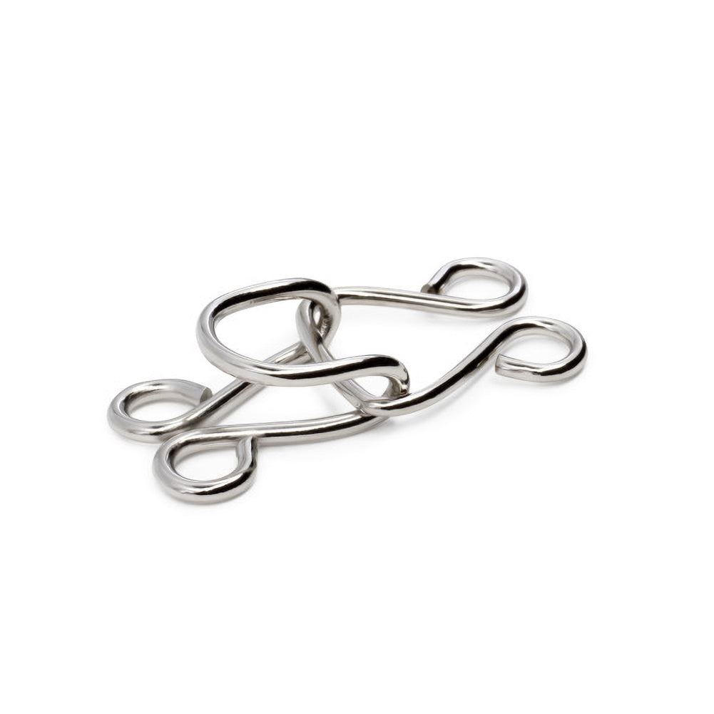 Dritz Extra-Large Hooks & Eyes - Nickel - 3 Sets