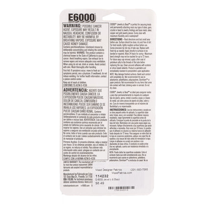 E-6000 Jewelry & Bead Permanent Glue Detail